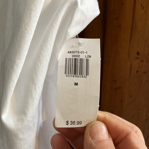 Old Navy white button down shirt - Picture 4 of 5